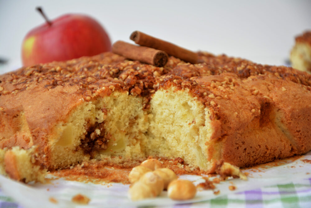 Torta di mele alla panna acida -Senza glutine per tutti i gusti