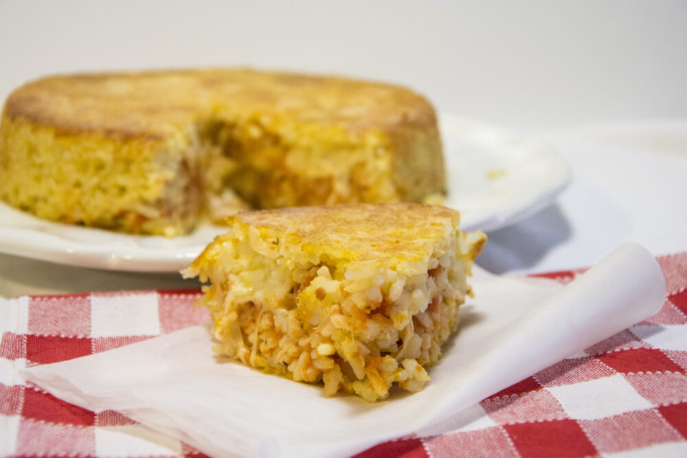 Tortino di riso alla napoletana-Senza glutine per tutti i gusti