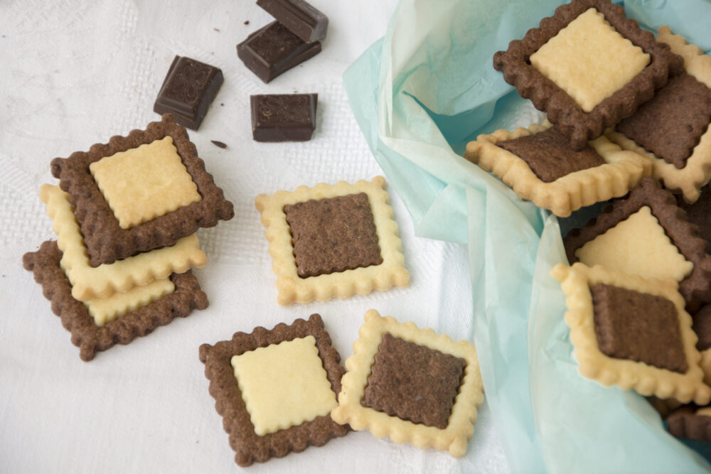 Biscotti cacao e vaniglia -Senza glutine per tutti i gusti