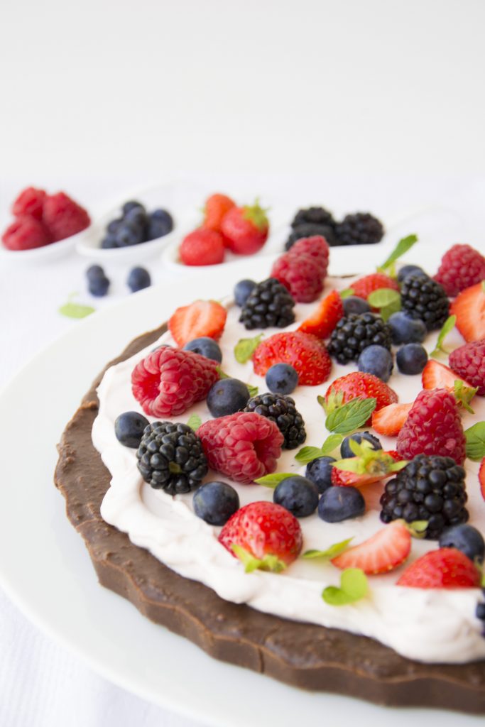 Torta fredda ai frutti di bosco -Senza glutine per tutti i gusti