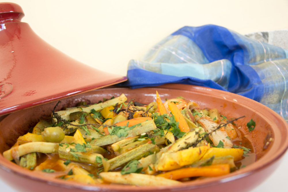 Tajine di verdure estive -Senza glutine per tutti i gusti