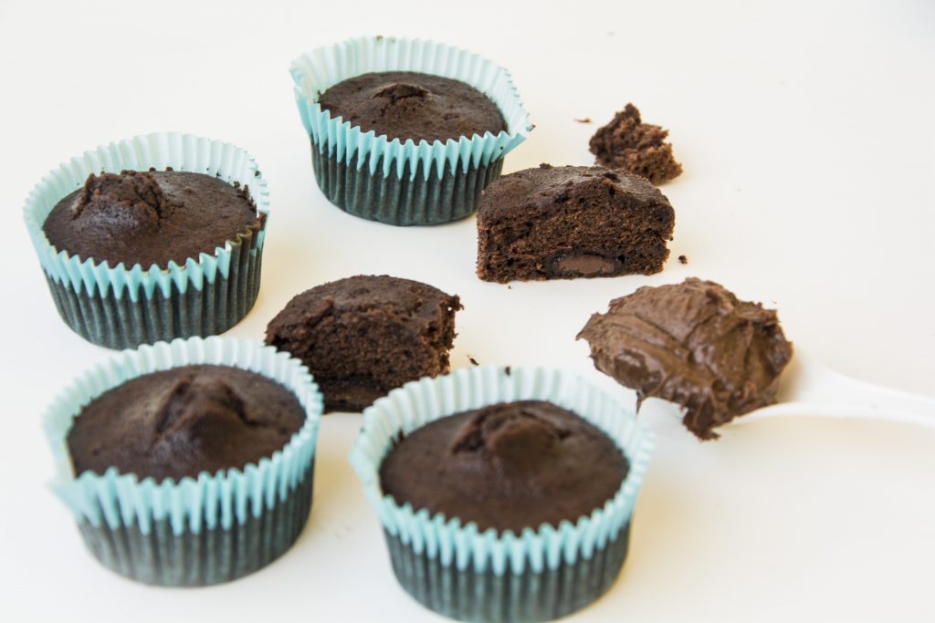 Muffin di albumi al cacao -Senza glutine per tutti i gusti