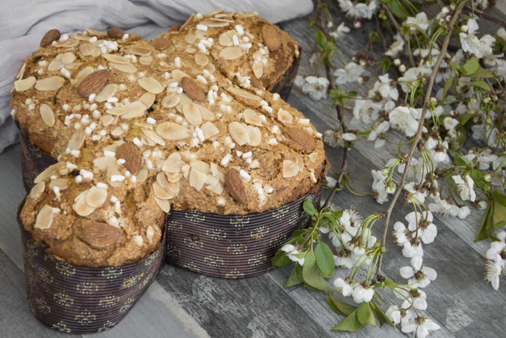 Colomba mandorlata -Senza glutine per tutti i gusti