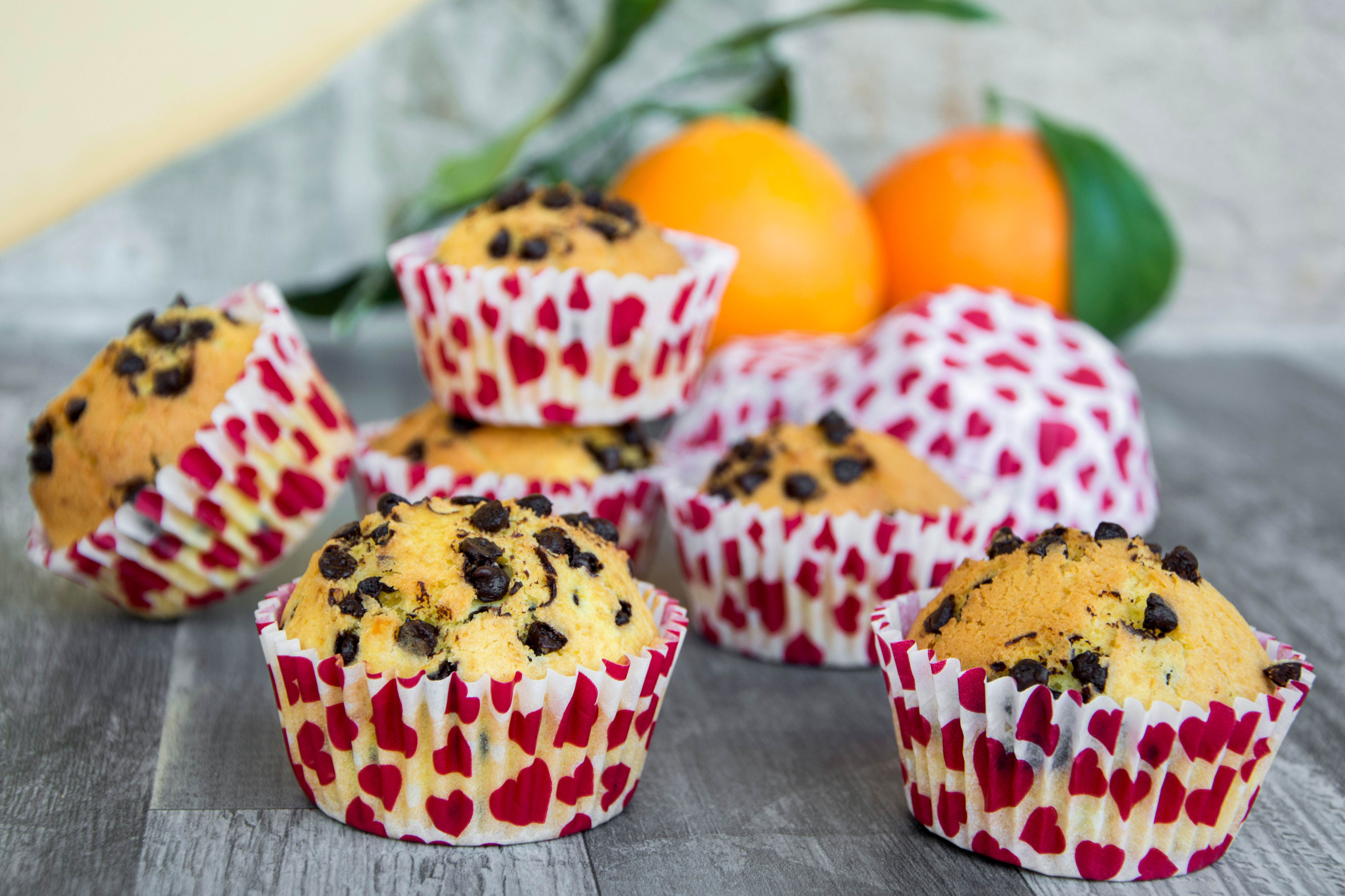 Muffin con gocce di cioccolato senza glutine 200 gr