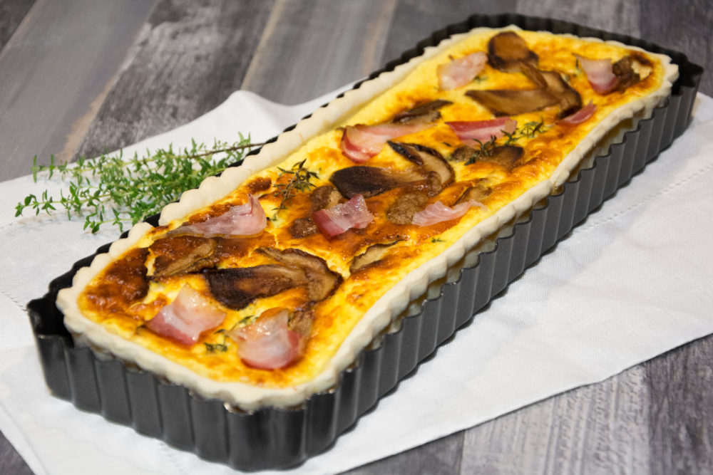 Quiche alla zucca e funghi porcini- Senza glutine per tutti i gusti