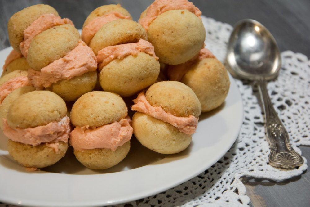 baci di dama salati al salmone -Snza glutine per tutti i gusti