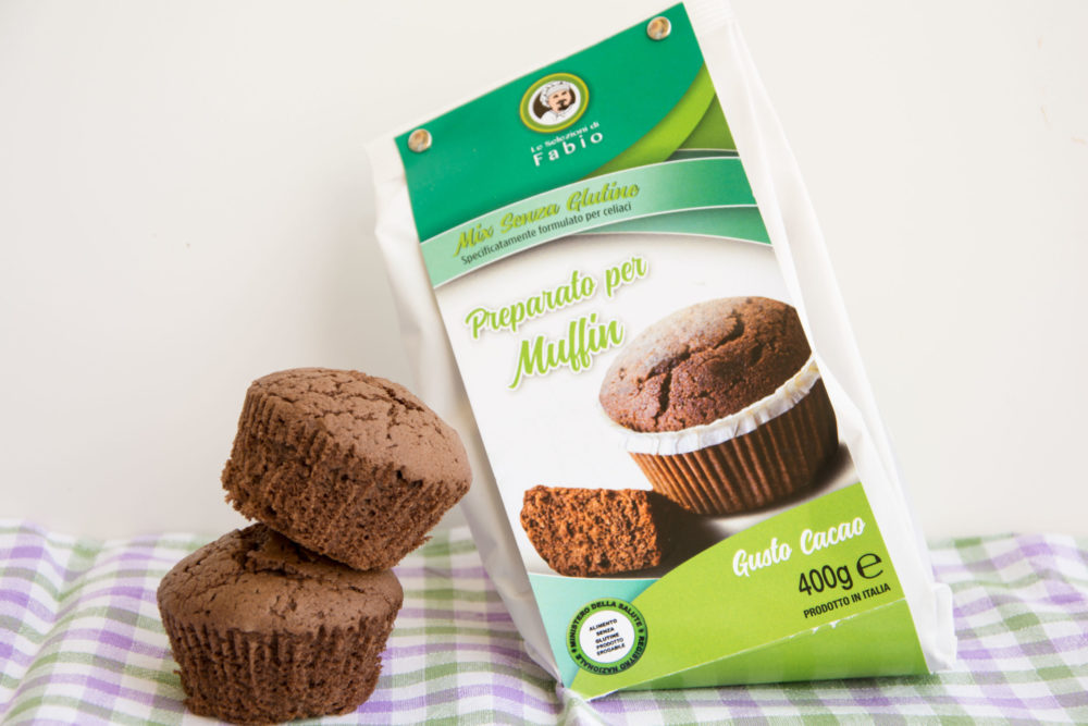 Muffin al cacao Le selezioni di Fabio-Senza glutine per tutti i gusti