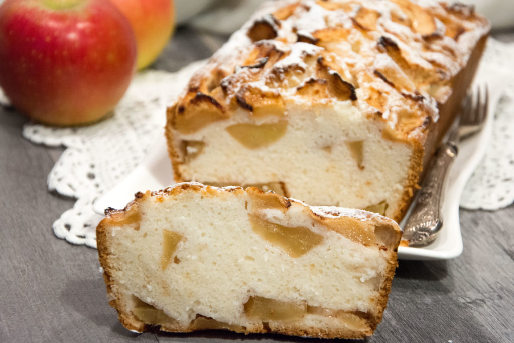 Plumcake cocco e mele -Senza glutine per tutti i gusti