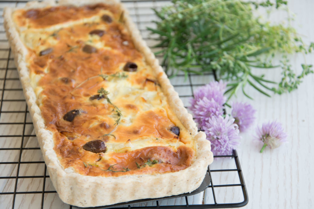 Quiche ai cipollotti di Tropea -Senza glutine per tutti i gusti