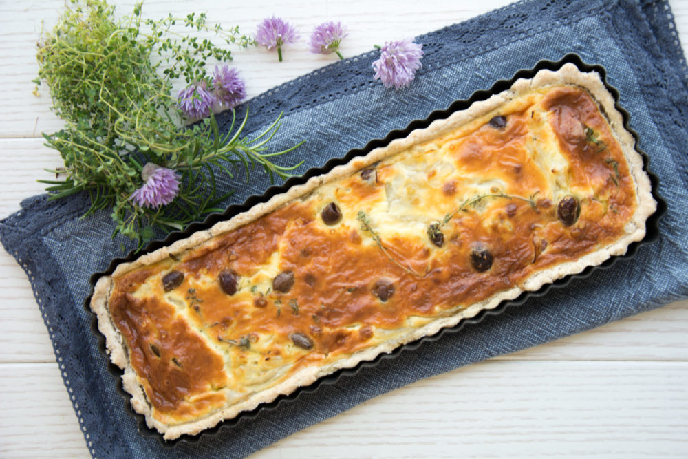 Quiche ai cipollotti di Tropea -Senza glutine per tutti i gusti