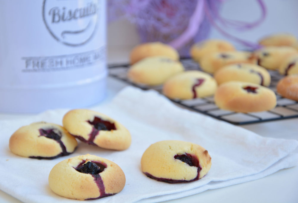 Biscotti al limone e mirtilli -Senza glutine per tutti i gusti