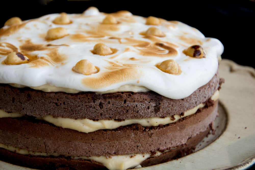 Torta Meringata Alle Nocciole Senza Glutine Con Bimby