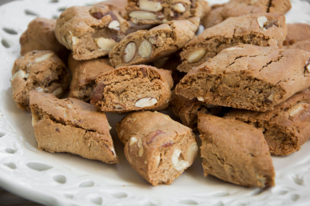 Cantucci con farina di castagne -Senza glutine per tutti i gusti