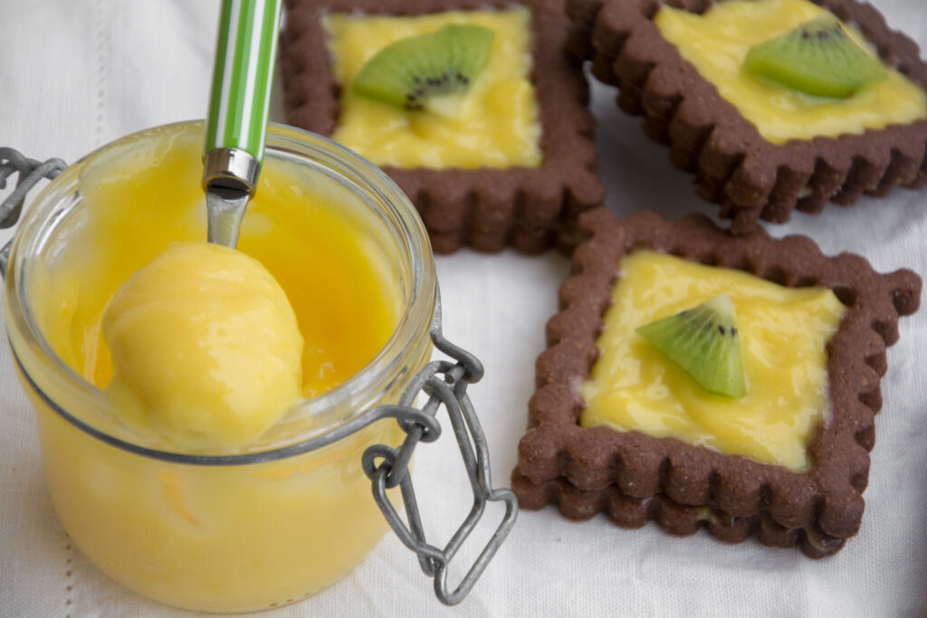 Biscotti al lemon curd -Senza glutine per tutti i gusti