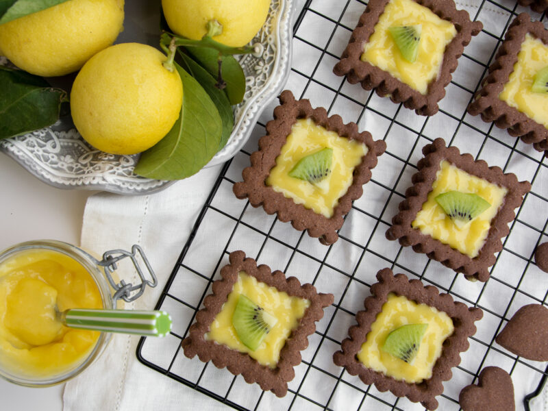 Biscotti al lemon curd -Senza glutine per tutti i gusti