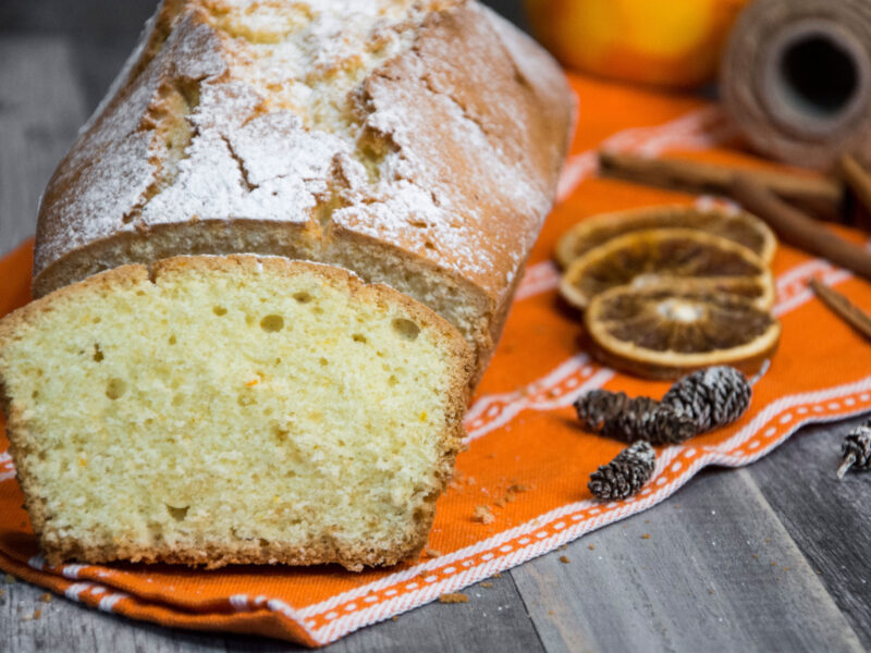 Plumcake arancia e cannella -Senza glutine per tutti i gusti