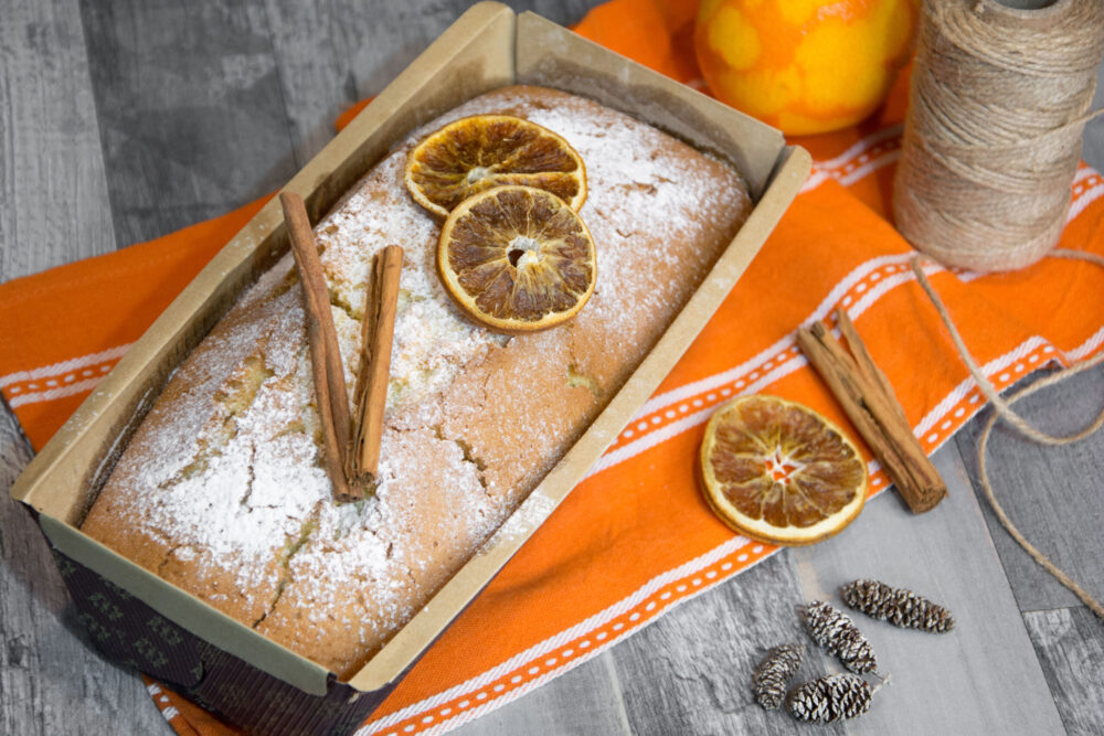 Plumcake arancia e cannella -Senza glutine per tutti i gusti