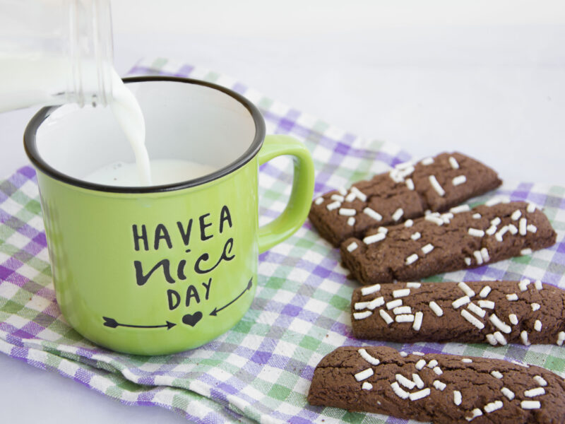 Biscotti da latte al cacao -Senza glutine per tutti i gusti