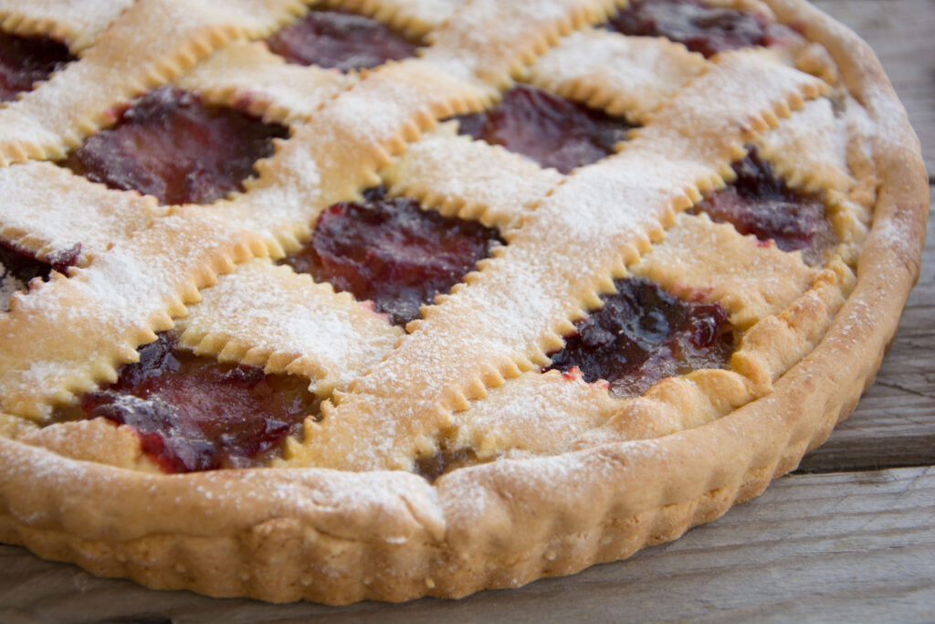 Crostata di mele e cannella