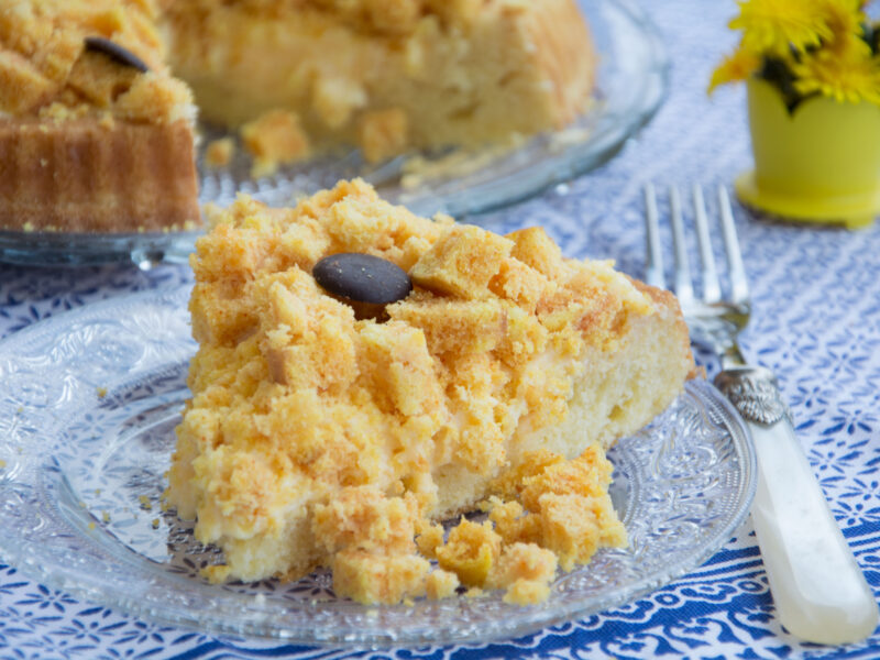 Crostata morbida mimosa -Senza glutine per tutti i gusti