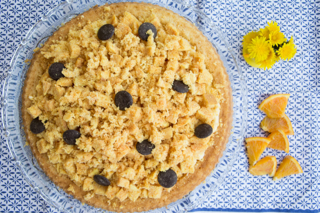 Crostata morbida mimosa -Senza glutine per tutti i gusti