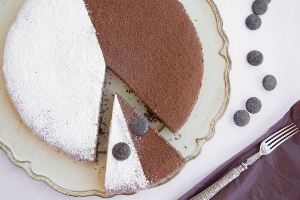 Torta di albumi al cioccolato -Senza glutine per tutti i gusti