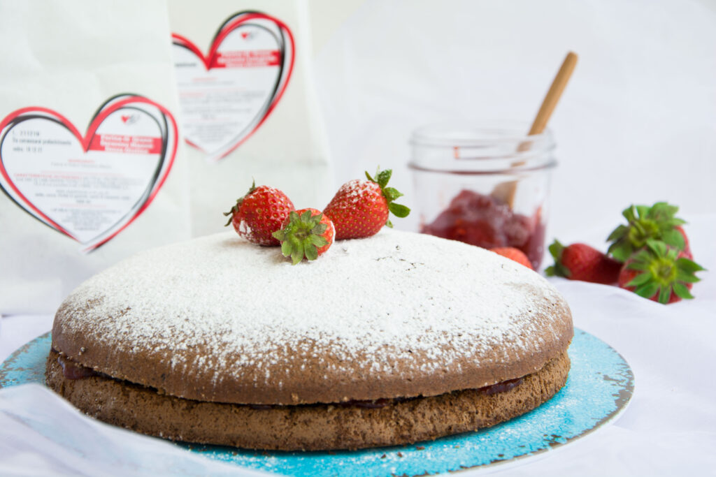 Torta di grano saraceno con farine Love Gluten Free