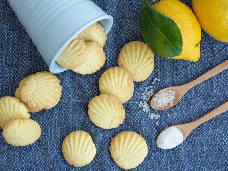 Conchiglie di riso al limone- Senza glutine per tutti i gusti