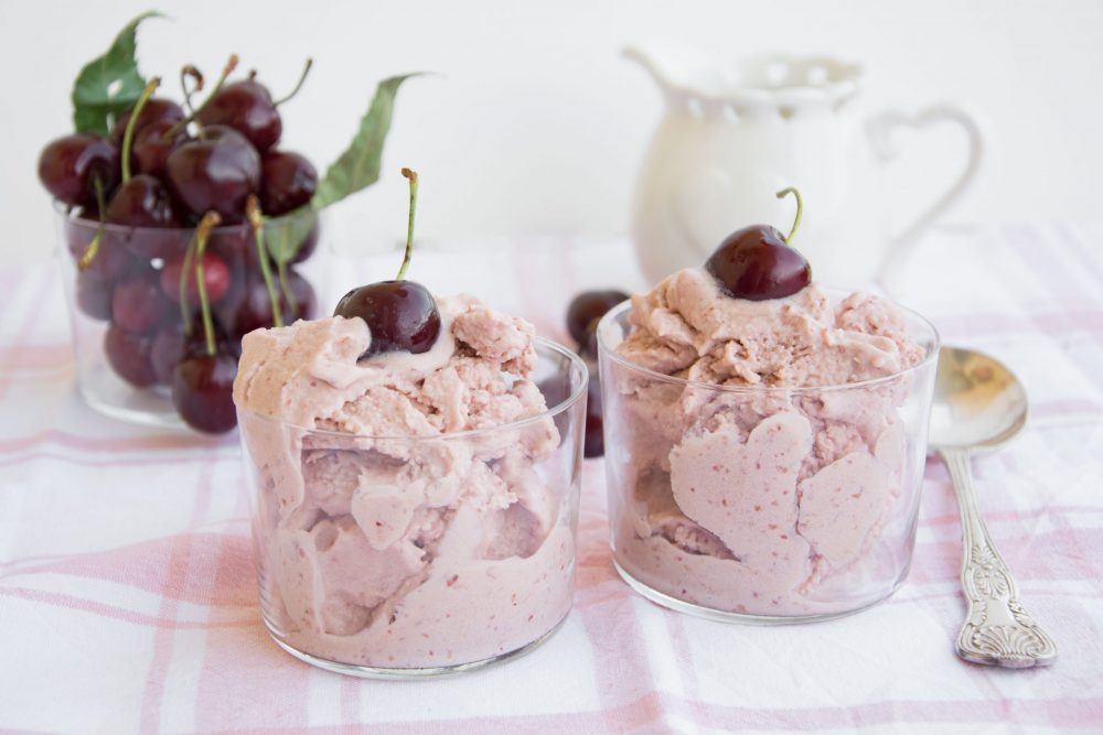 Gelato alla ciliegia -senza glutine per tutti i gusti