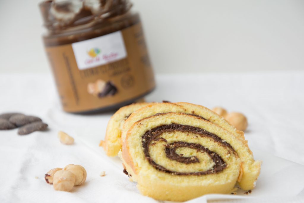 Rotolo alla crema di nocciole Ori di Sicilia