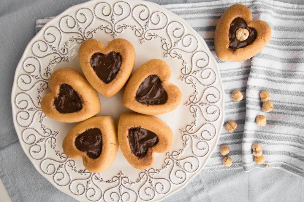 Morettine alla crema di nocciole -Senza glutine per tutti i gusti