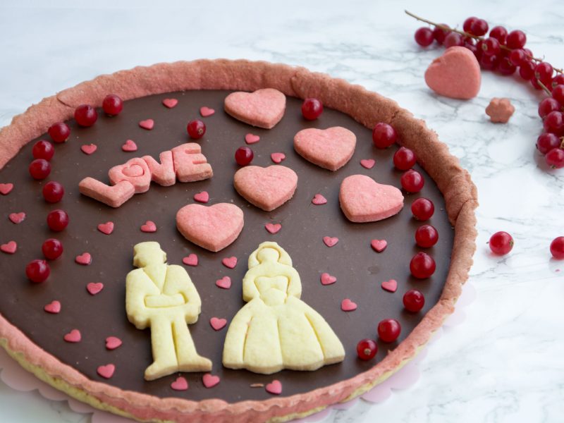 Crostata di San Valentino -Senza glutine per tutti i gusti