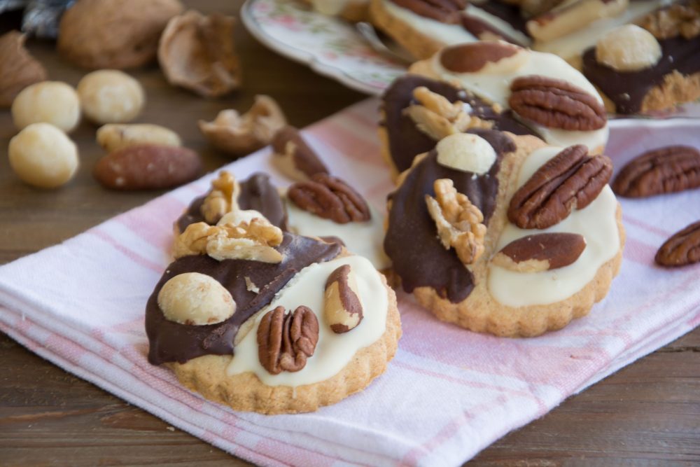 Biscotti alle 4 noci -Senza glutine per tutti i gusti