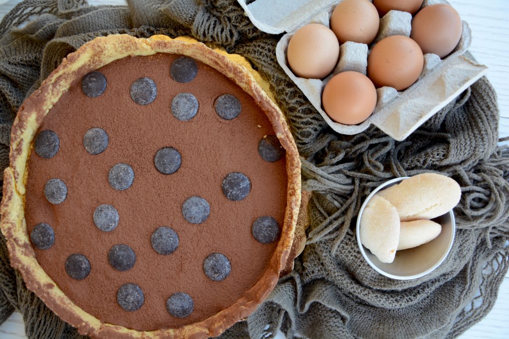 Crostata Tiramisù -Senza glutine per tutti i gusti