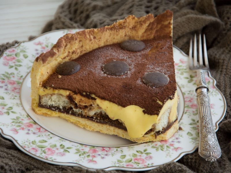 Crostata Tiramisù -Senza glutine per tutti i gusti