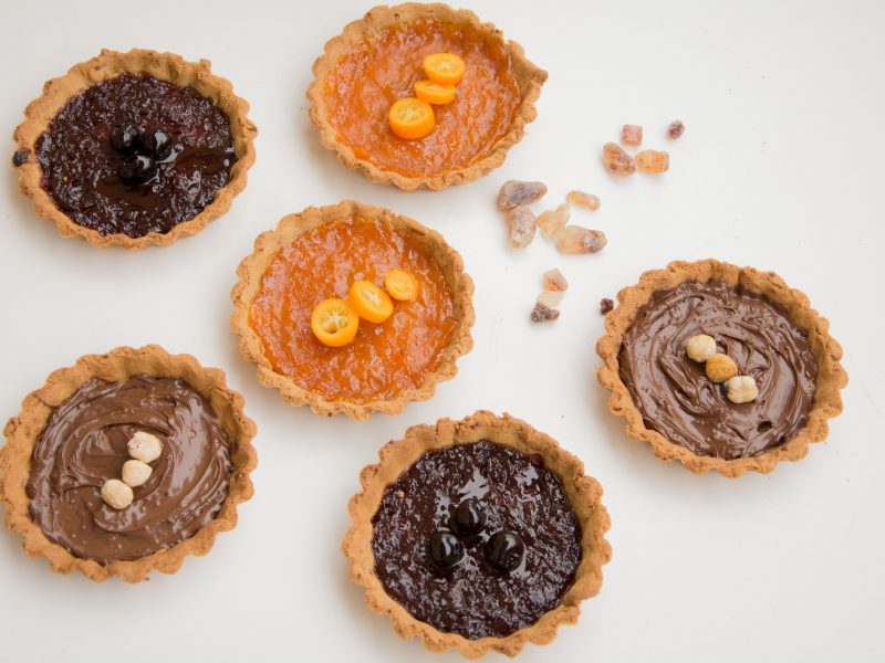 Crostatine integrali -Senza glutine per tutti i gusti