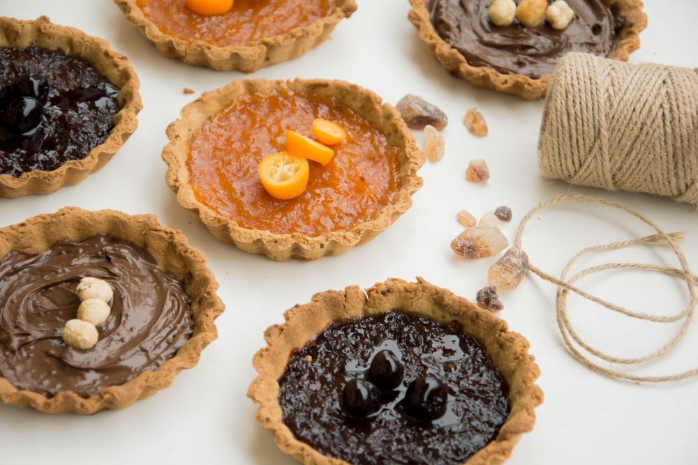 Crostatine integrali -Senza glutine per tutti i gusti