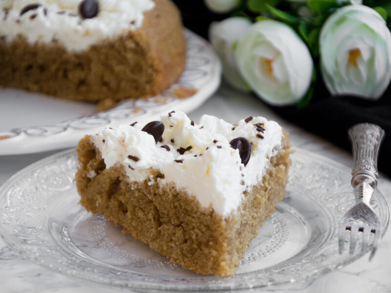 Torta panna e caffè -Senza glutine per tutti i gusti