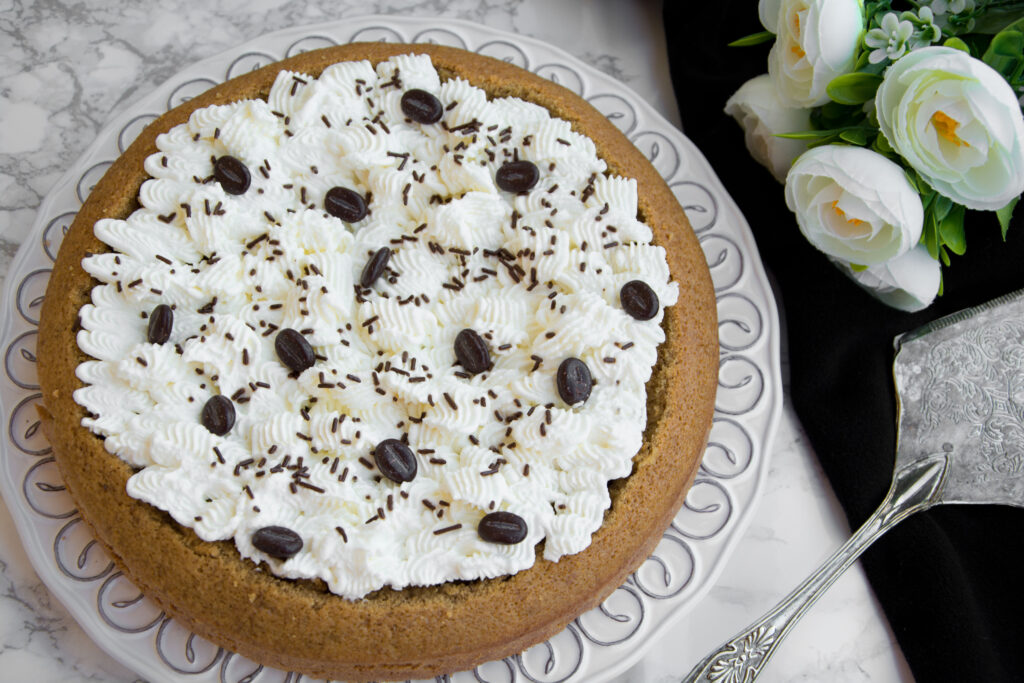 Torta panna e caffè -Senza glutine per tutti i gusti