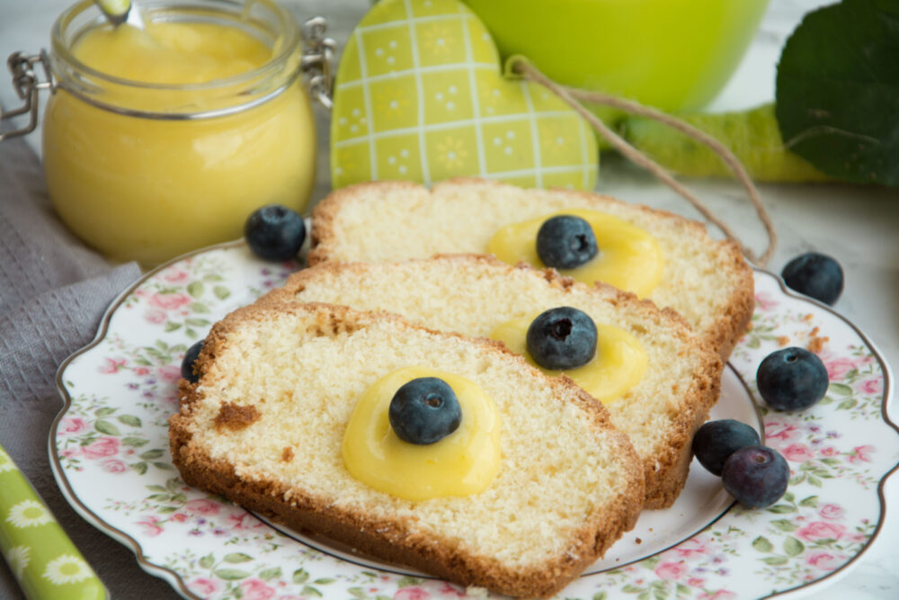 Plumcake soffice al lemon curd -Senza glutine per tutti i gusti