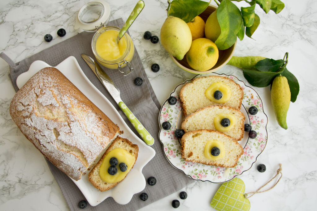 Plumcake soffice al lemon curd -Senza glutine per tutti i gusti