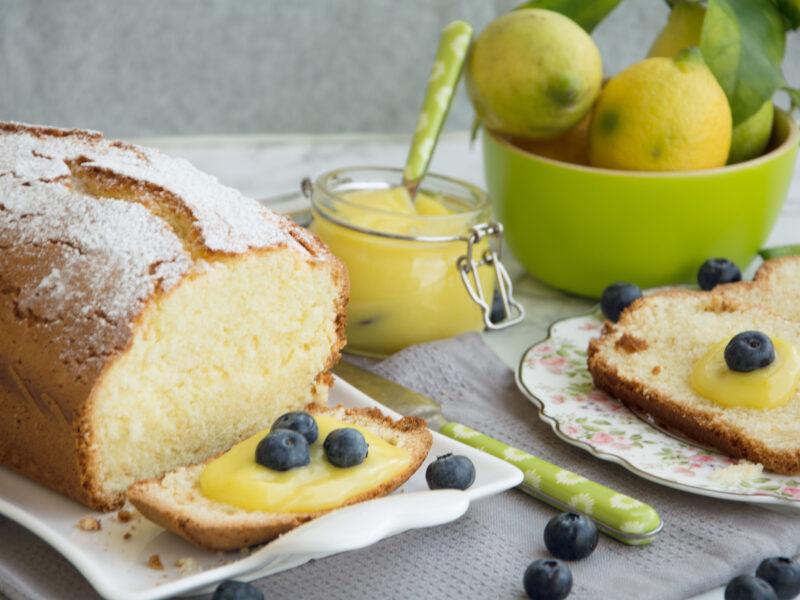 Plumcake soffice al lemon curd -Senza glutine per tutti i gusti