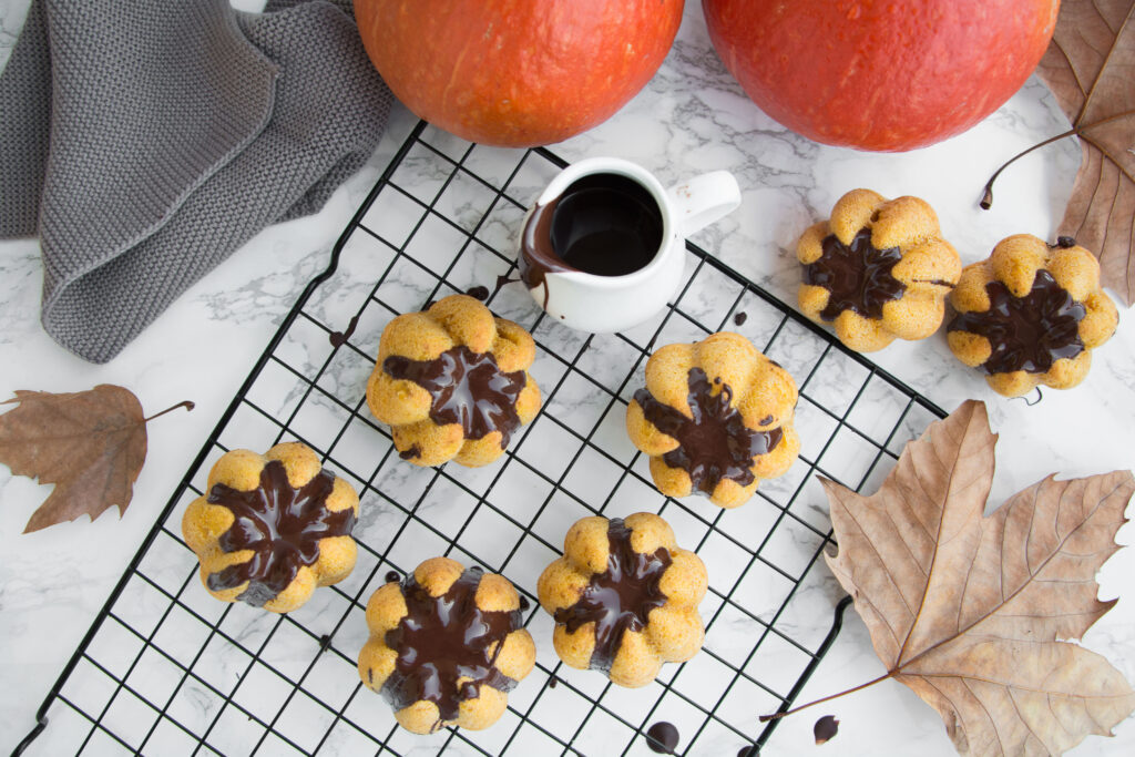 Tortini alla zucca e cioccolato -Senza glutine per tutti i gusti