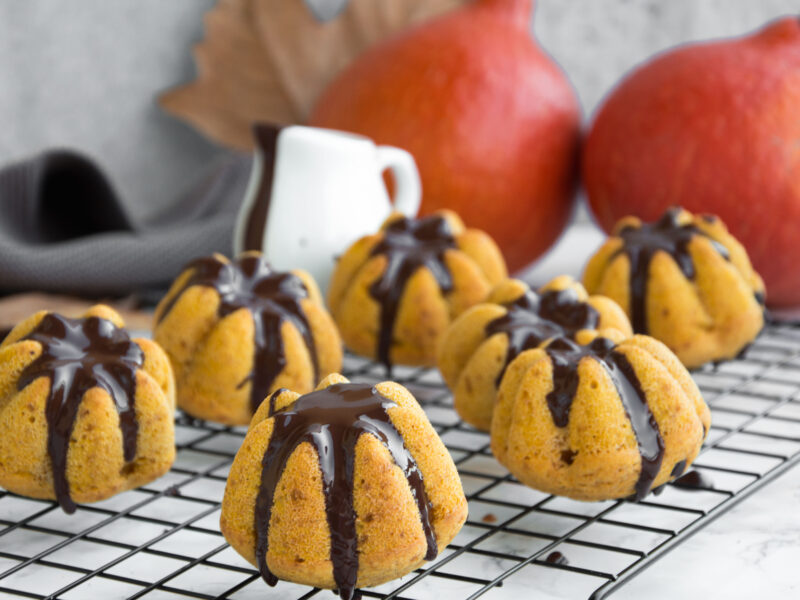 Tortini alla zucca e cioccolato -Senza glutine per tutti i gusti