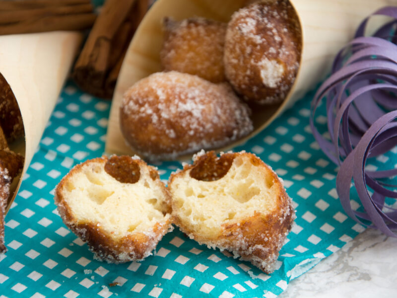 Castagnole di ricotta e cannella Senza glutine per tutti i gusti