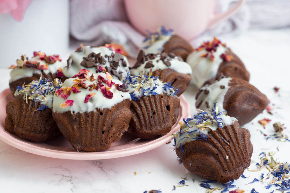 Madeleines al cioccolato -Senza glutine per tutti i gusti