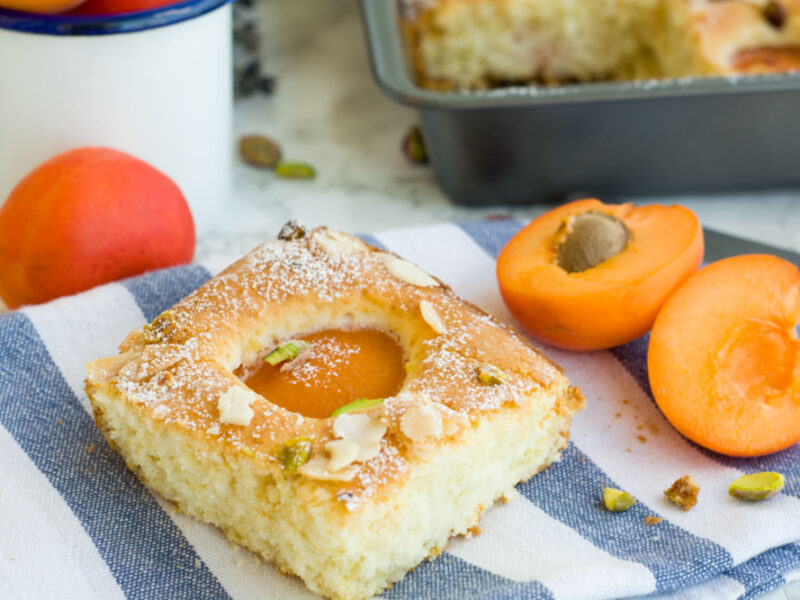 Torta soffice alle albicocche -Senza glutine per tutti i gusti