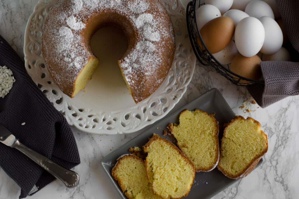 Ciambella di riso -Senza glutine per tutti i gusti