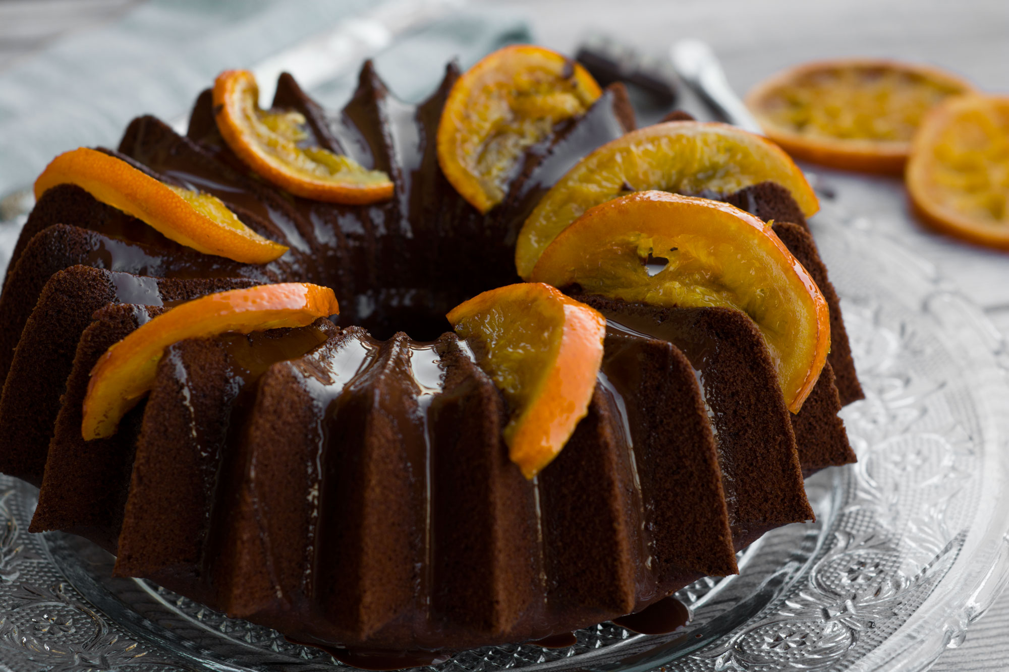 Ciambella arancia e cioccolato -Senza glutine per tutti i gusti